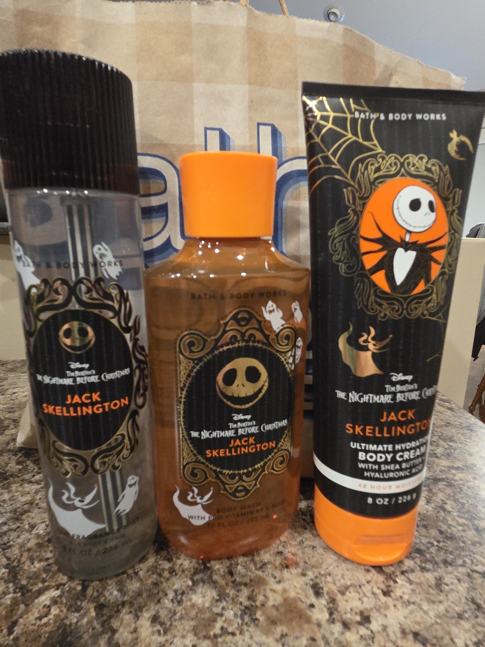 Bath & Body Works Jack Skellington Nightmare Before Christmas